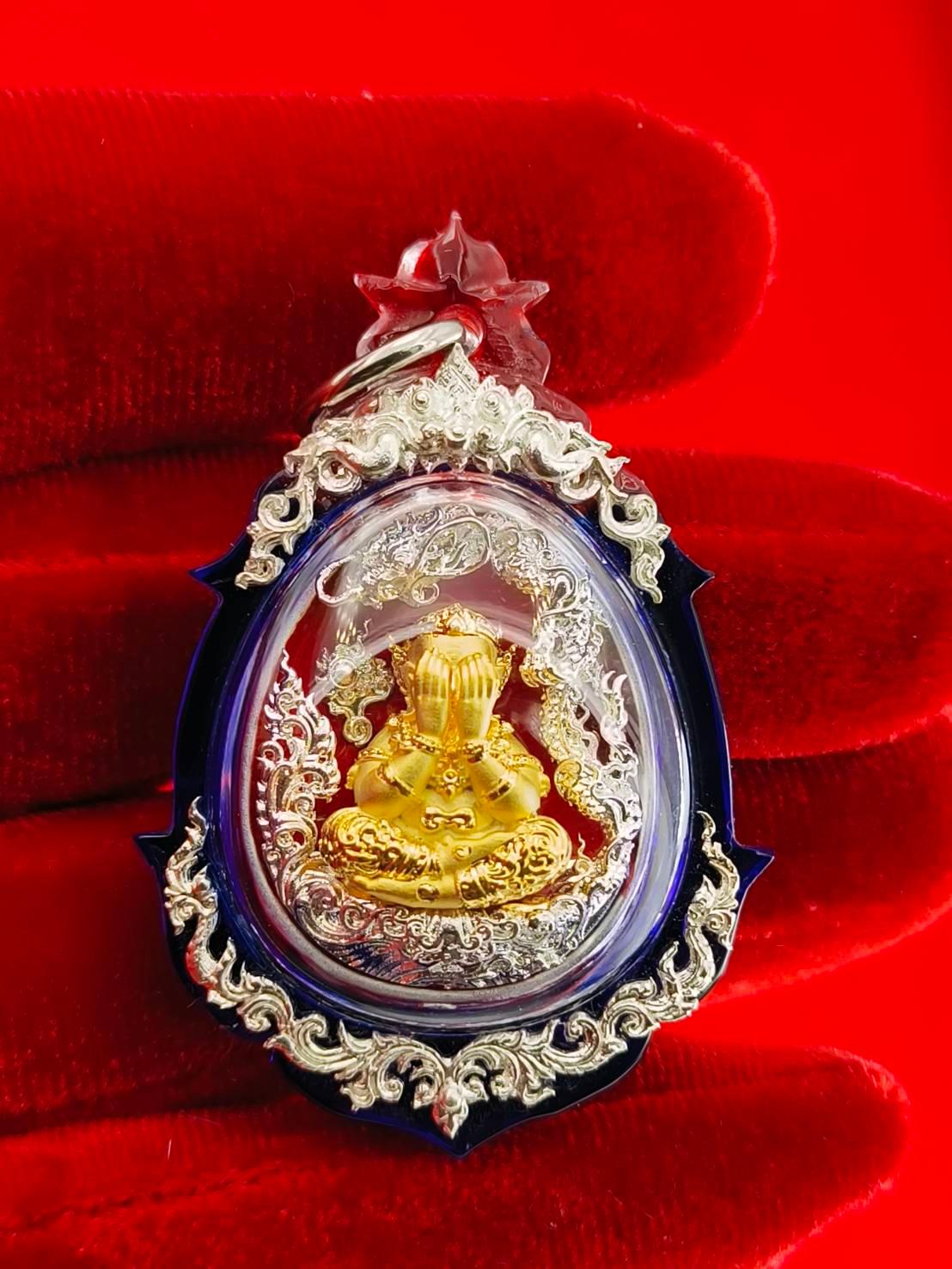 Phra Pidta Amulet Wealth Attraction for Great Fortune