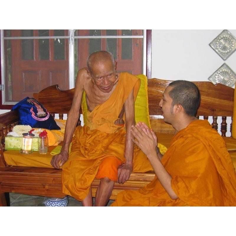 Phra Pidta Amulet - Sacred Powder by Luang Pu Boon from Wat Hua Khao with Patthamang Maha Khun Energy
