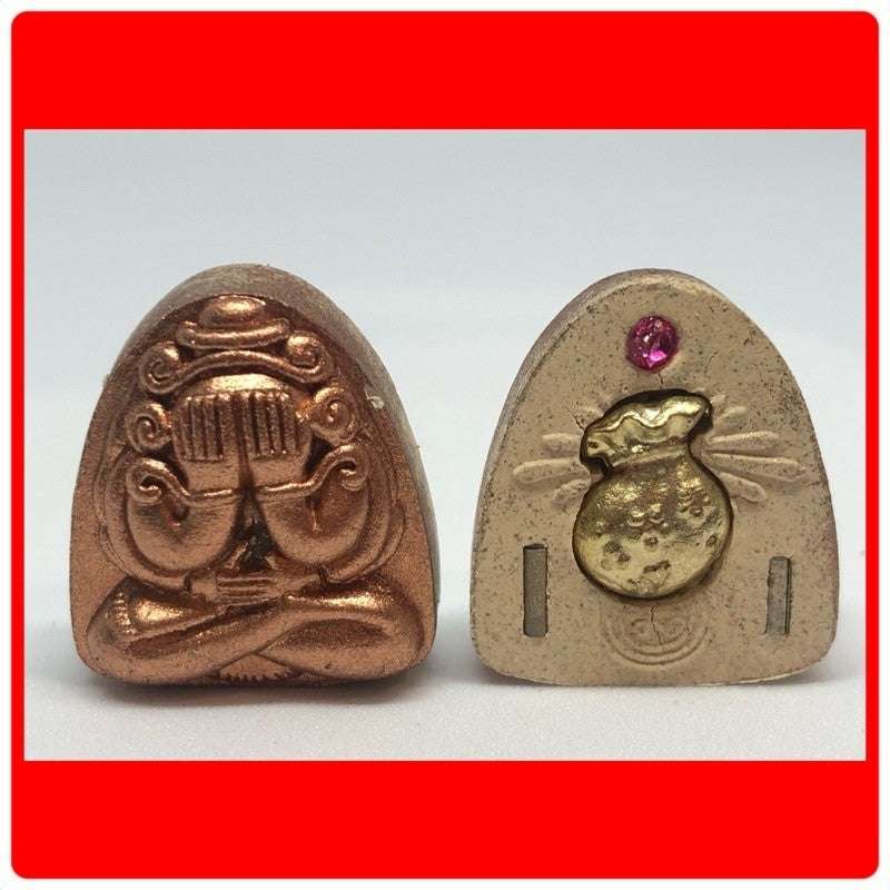 Phra Pidta Rice Relic Buddha - Sacred Rice Amulet for Enhanced Fortune and Protection