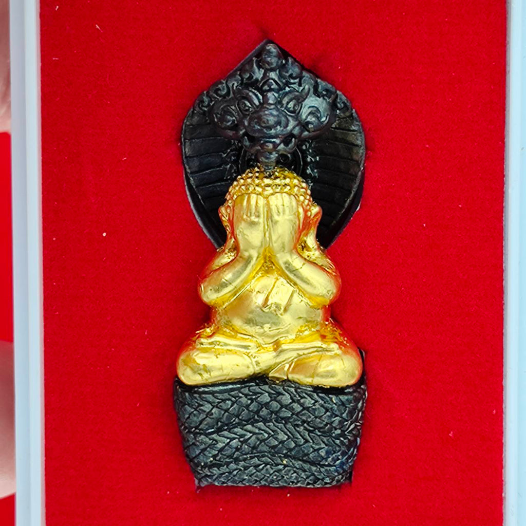 Phra Pidta Nakarat Amulet for Supreme Protection, Abundance, and Spiritual Blessings