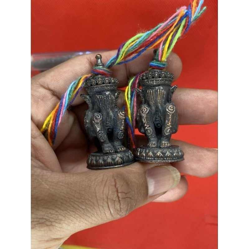 Thai Phra Pidta Norah Amulet First Generation for Protection and Good Fortune