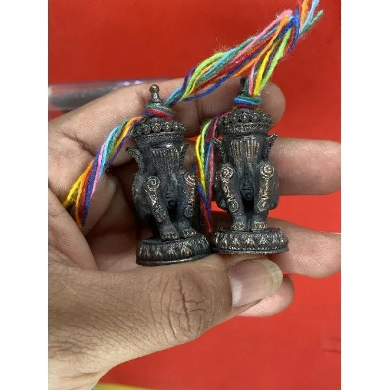 Thai Phra Pidta Norah Amulet First Generation for Protection and Good Fortune