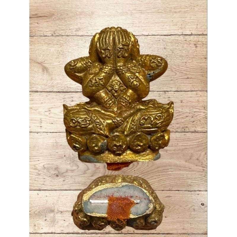 Phra Pidta Sao Mahaud Amulet by Luang Pu Plaew – First Edition 2023 for Ultimate Protection, Wealth, and Prestige Default Title