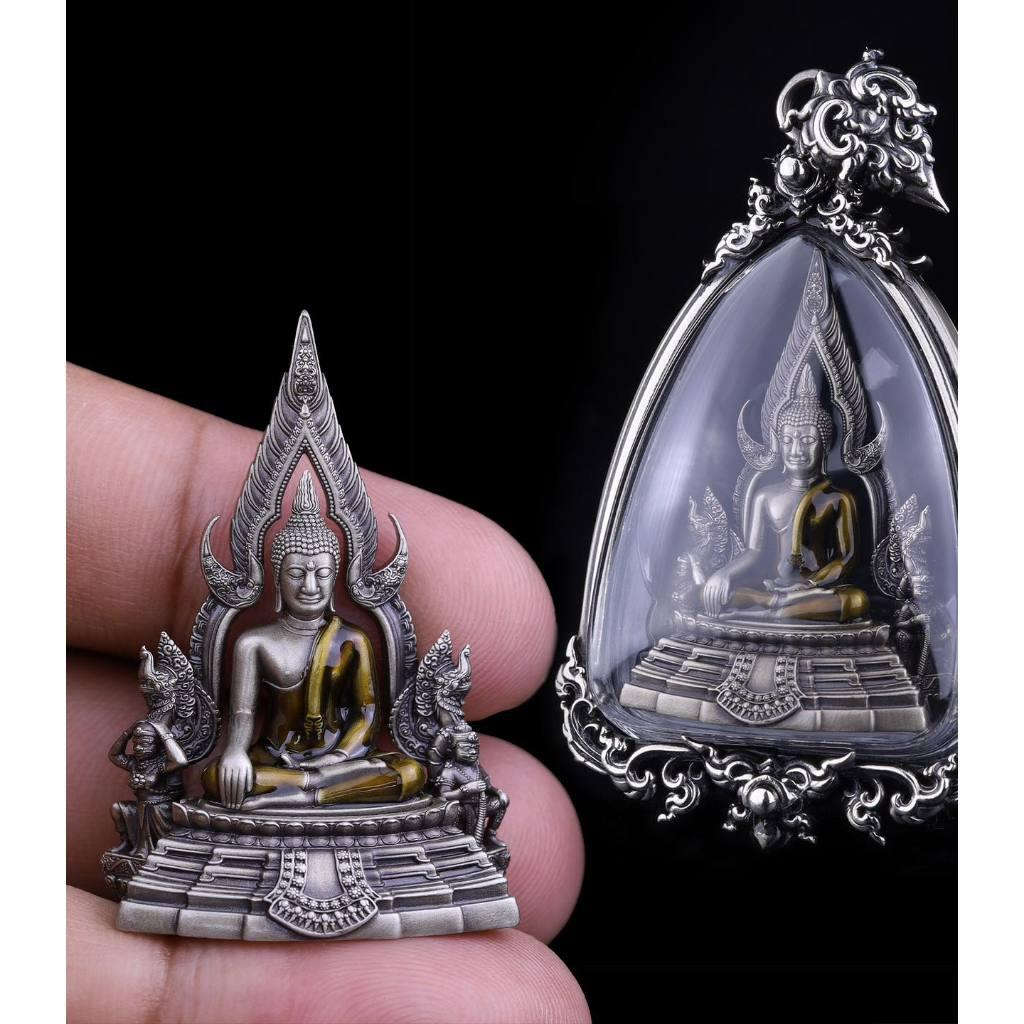 Phra Put Chinnarat Amulet for Wealth - Powerful Protection Pendant