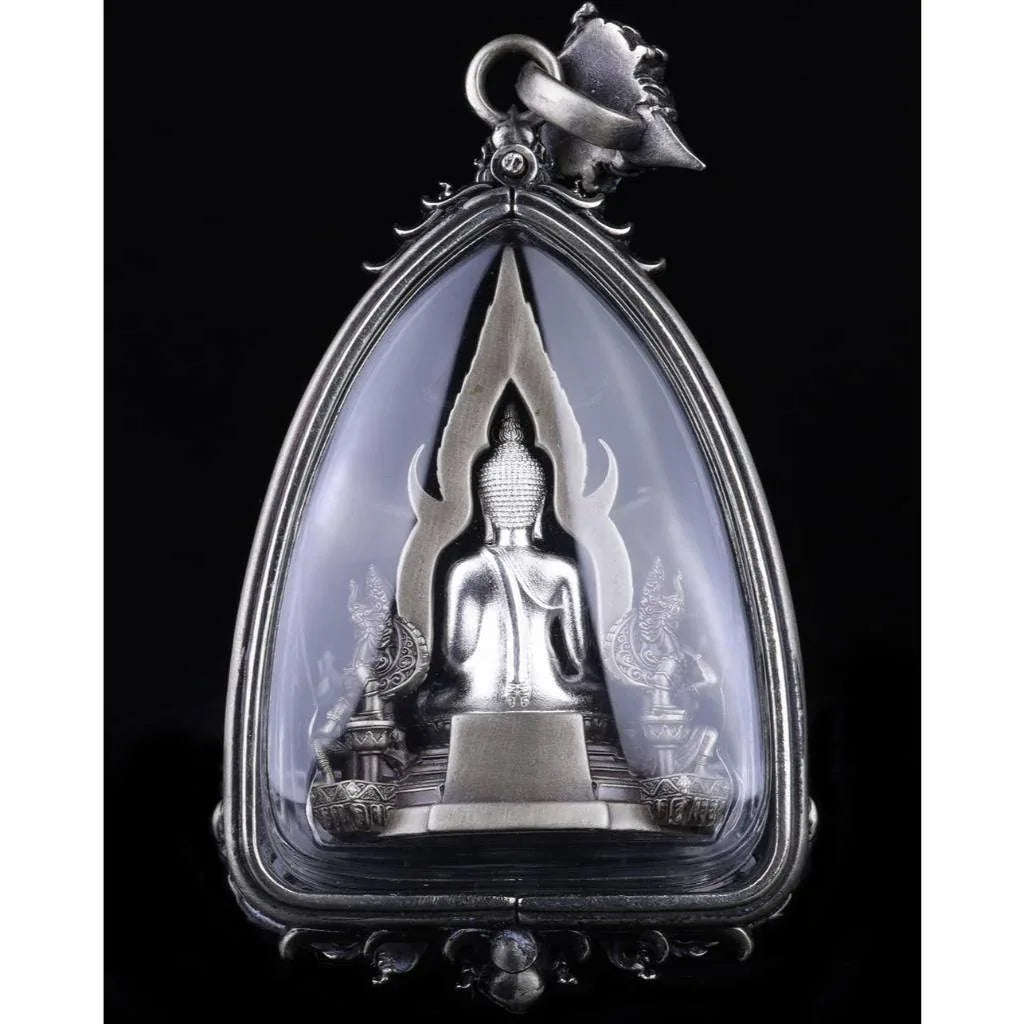 Phra Put Chinnarat Amulet for Wealth - Powerful Protection Pendant