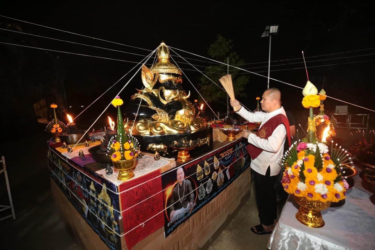 Phra Rahu Amulet - Authentic Destiny-Reversing Amulet by Master Subin Nah Na Thong from Wat Lad Pladuk