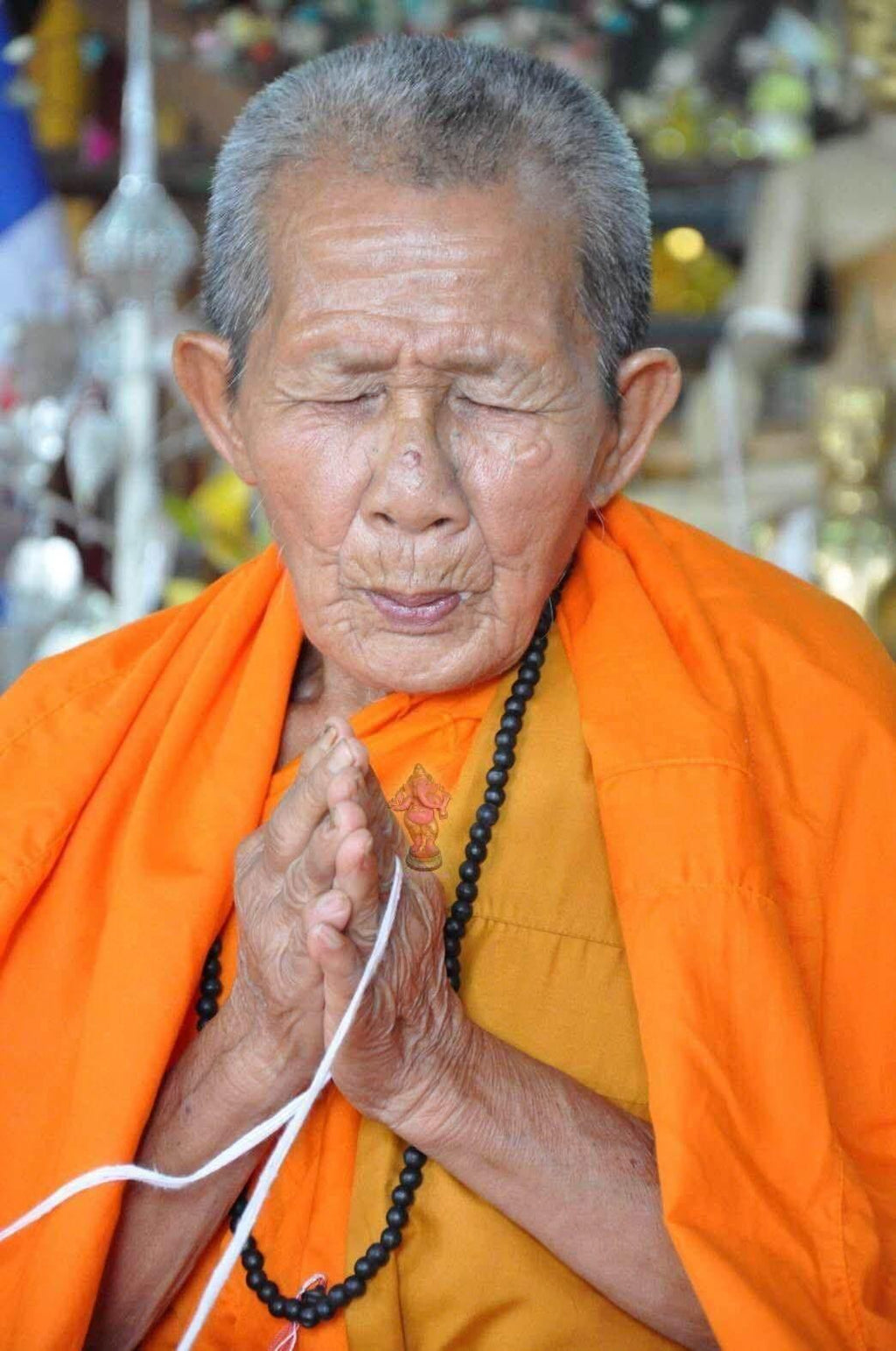 Phra Rahu Amulet – Lead Alloy with Kruba Nanta’s Sacred Kala Powder, 2553 Edition by Kruba Lert, Wat Thung Man Tai, Lampang