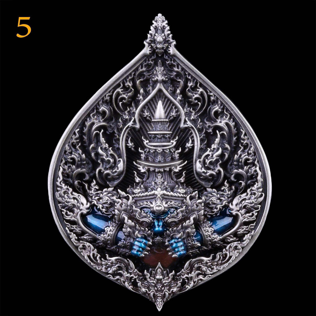 Phra Rahu Amulet - Limited Edition Temple-Blessed by Luang Phor Phat with Luxury Case