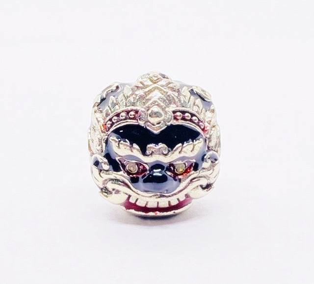 Phra Rahu Nomo Sriwichai amulet for luck with detailed embellishments and a striking design