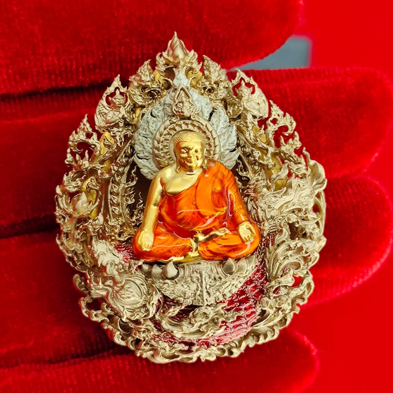 Abundant Prosperity Amulet - Phra Sangkajai Phatthana Upakut Udomsap for Wealth and Success