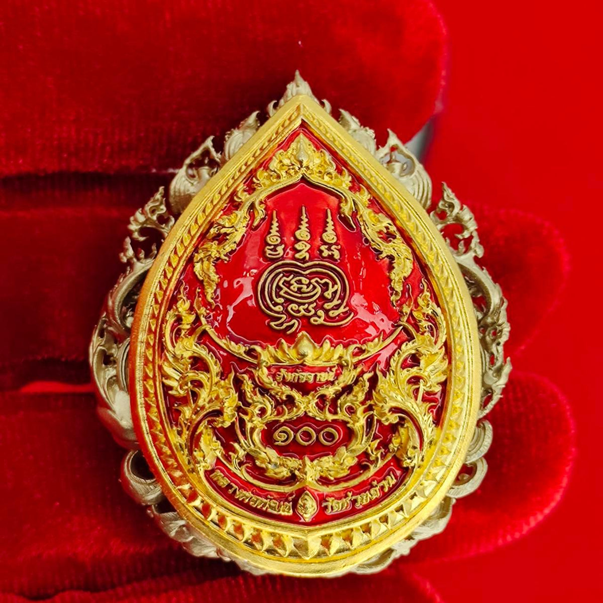 Abundant Prosperity Amulet - Phra Sangkajai Phatthana Upakut Udomsap for Wealth and Success