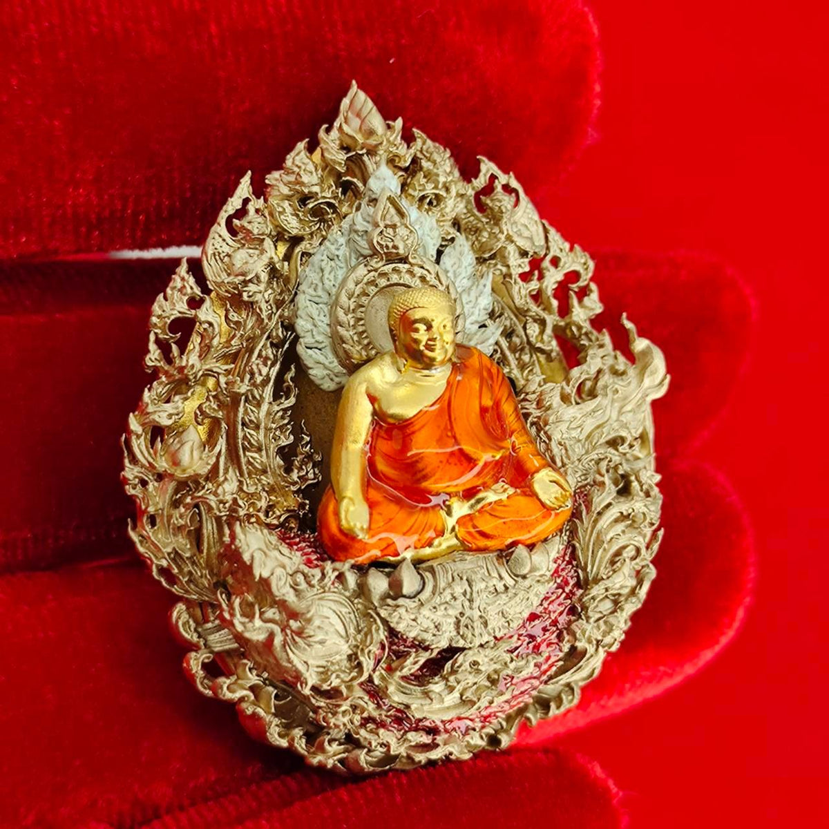 Abundant Prosperity Amulet - Phra Sangkajai Phatthana Upakut Udomsap for Wealth and Success
