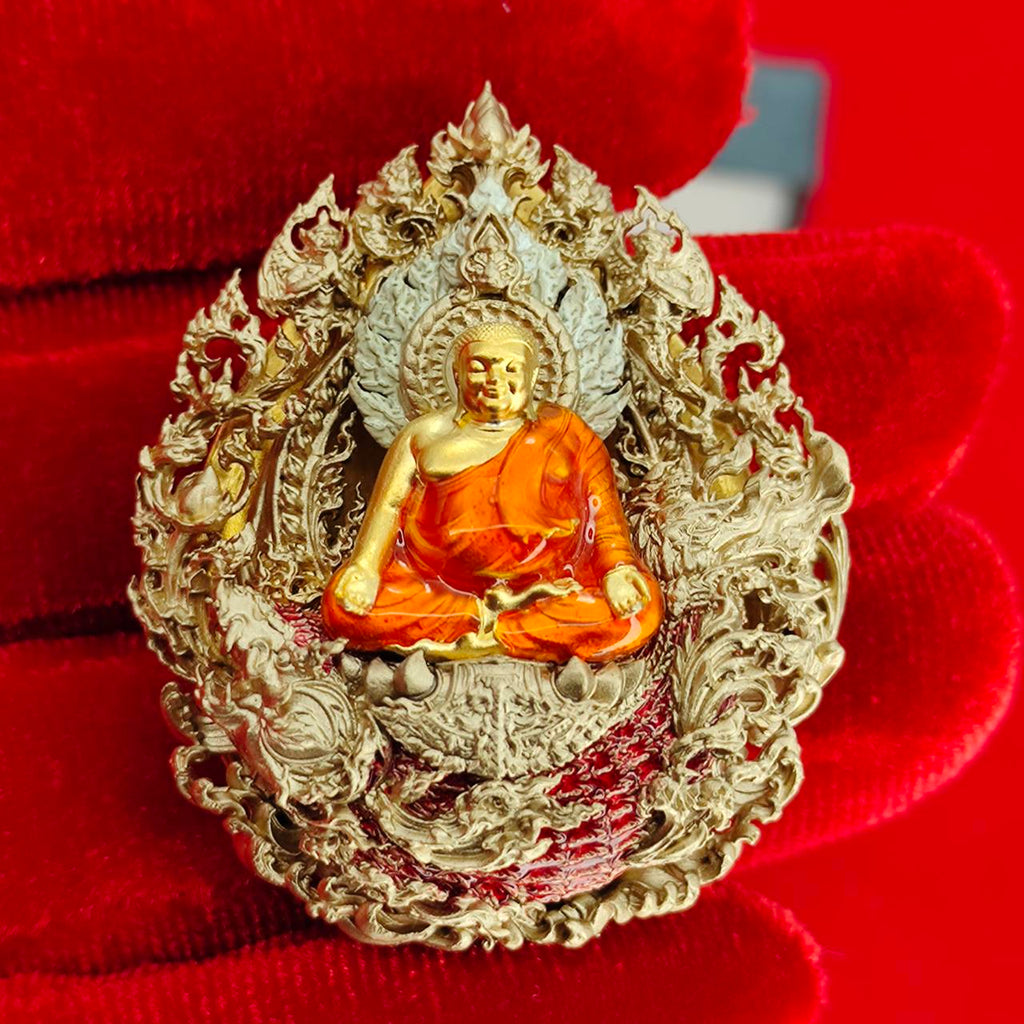 Abundant Prosperity Blessed Amulet – Phra Sangkajai Phatthana Upakut Udomsap