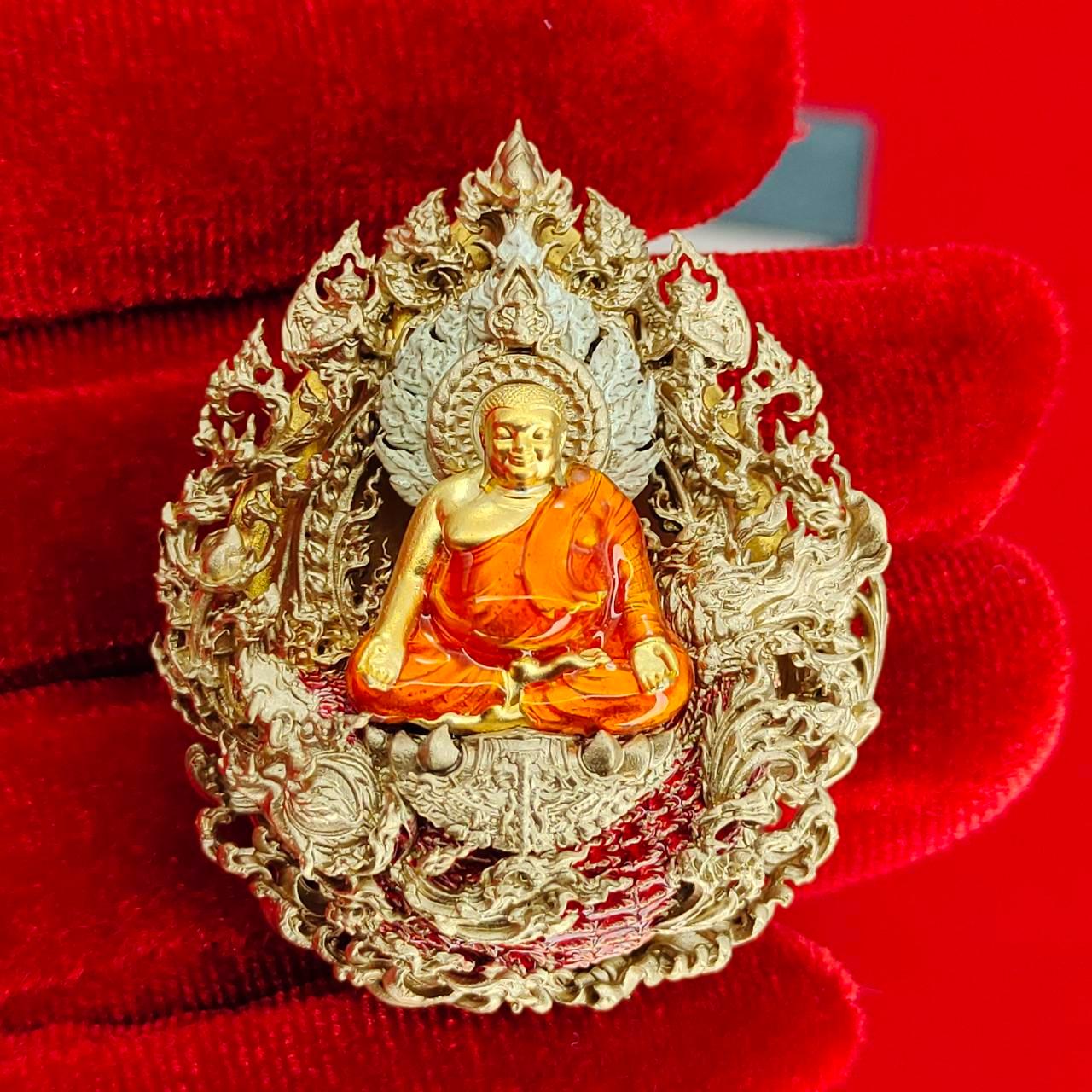 Abundant Prosperity Amulet - Phra Sangkajai Phatthana Upakut Udomsap for Wealth and Success