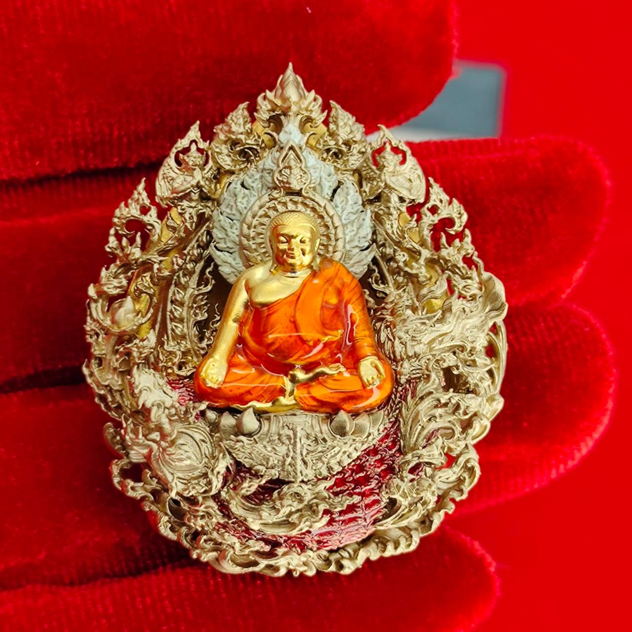 Abundant Prosperity Amulet - Phra Sangkajai Phatthana Upakut Udomsap for Wealth and Success