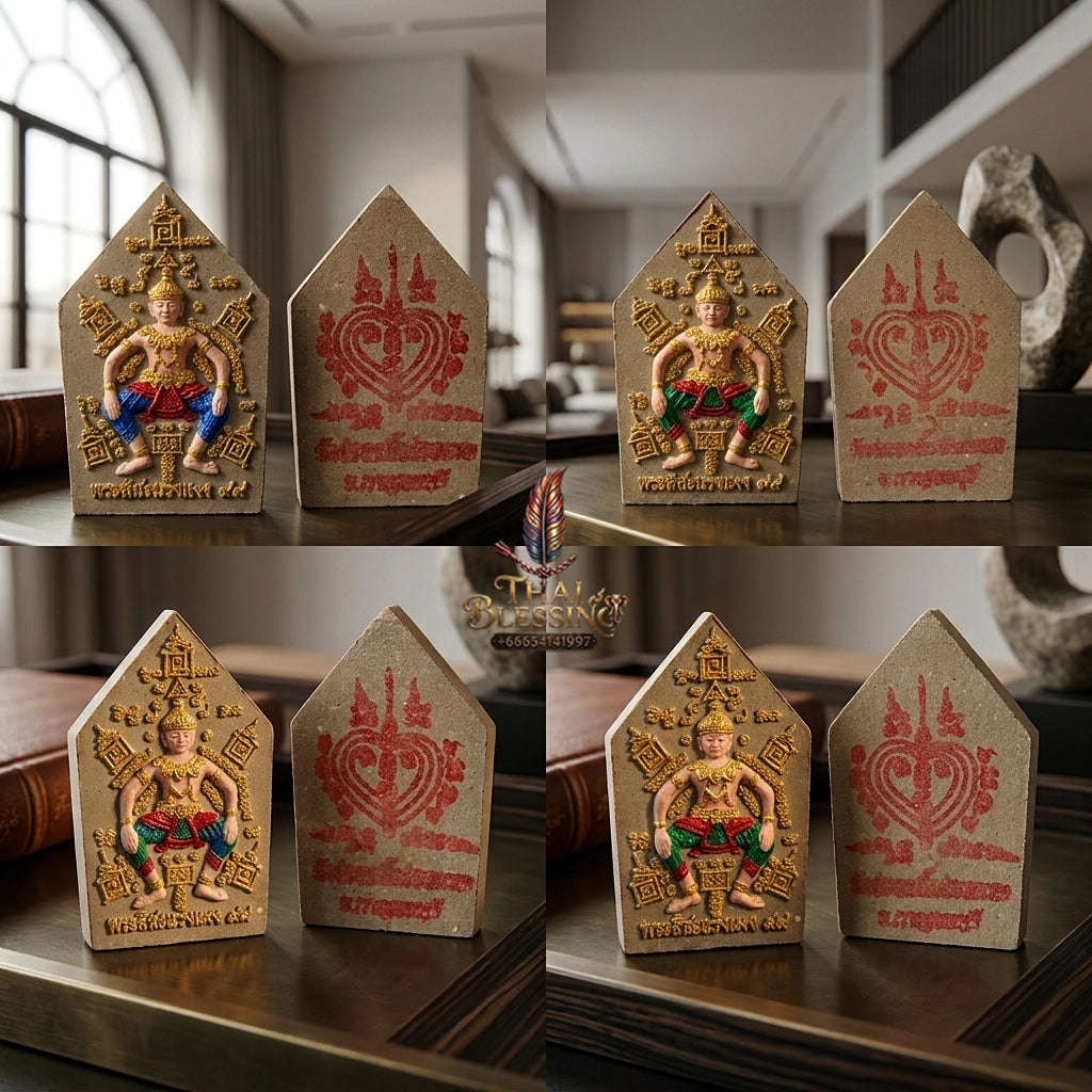✨ Phra Sila Laeng Aeng by Luang Pu Yam of Wat Sam Ngam, - Maha Saneh, Metta Mahaniyom & Playboy Charm Edition Thai Blessing Co By RURUECHA