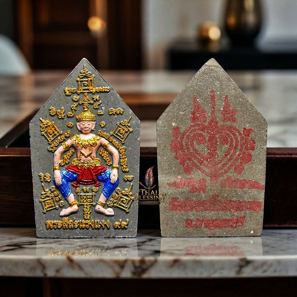 ✨ Phra Sila Laeng Aeng by Luang Pu Yam of Wat Sam Ngam, - Maha Saneh, Metta Mahaniyom & Playboy Charm Edition Thai Blessing Co By RURUECHA