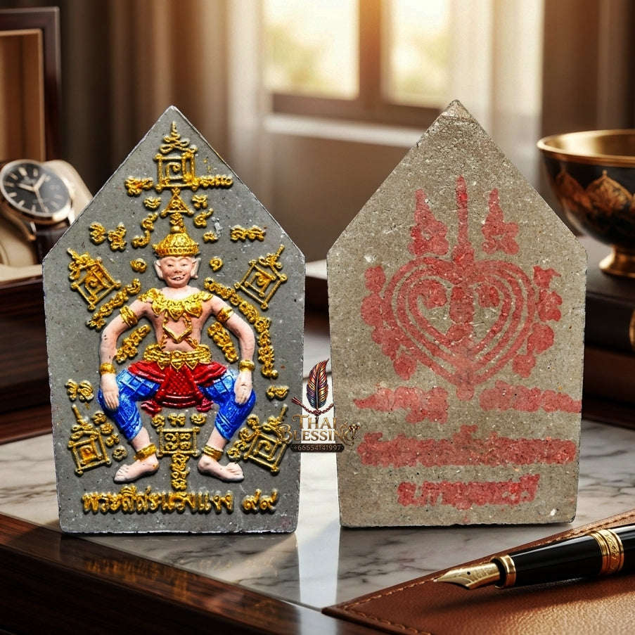 ✨ Phra Sila Laeng Aeng by Luang Pu Yam of Wat Sam Ngam, - Maha Saneh, Metta Mahaniyom & Playboy Charm Edition Thai Blessing Co By RURUECHA