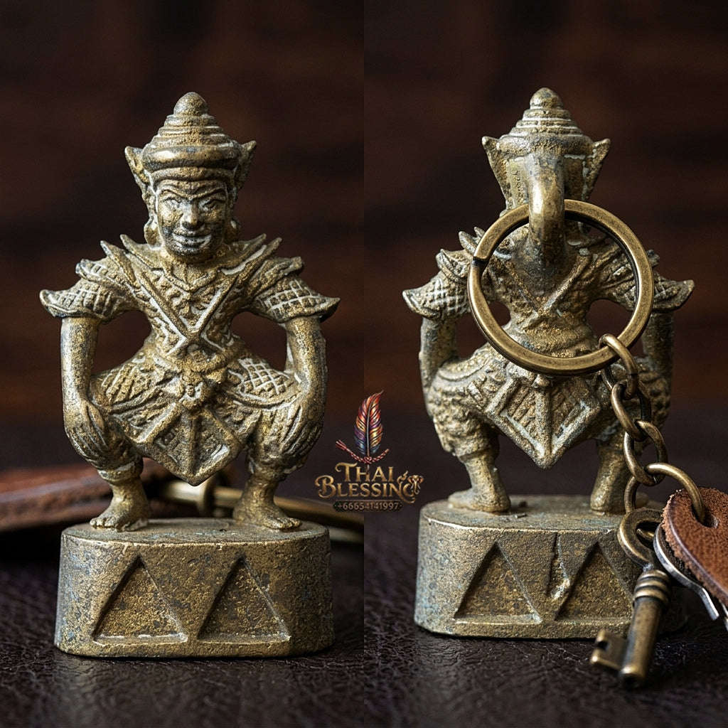 Phra Sila Laeng Aeng  High-Level Khmer Seduction, Supreme Metta, Absolute Popularity, and Spiritual Protection Thai Blessing Co By RURUECHA
