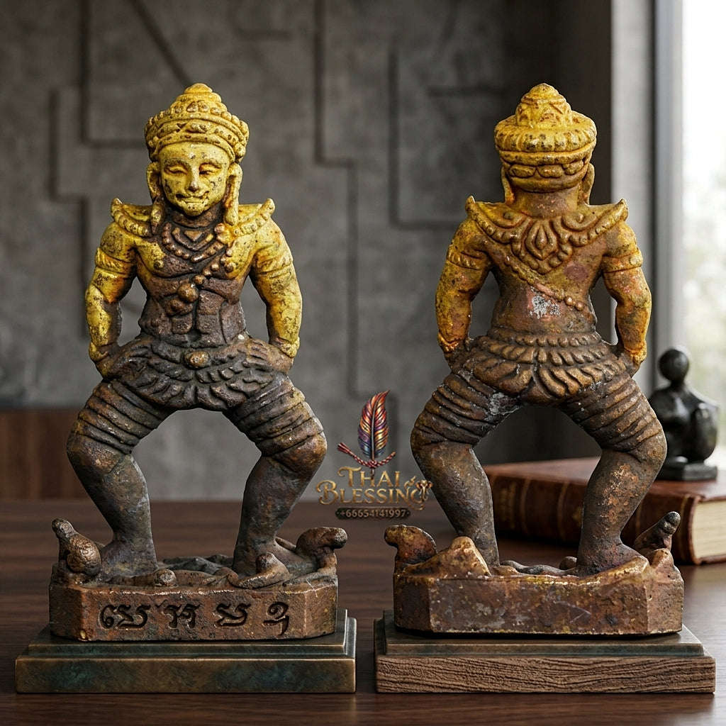 ✨ Phra Sila Laeng Aeng (Thong Chanuan Phiang Fai Edition, 2569 / 2026) - Luang Ta Ruam / Wat Khok Samran Thai Blessing Co By RURUECHA