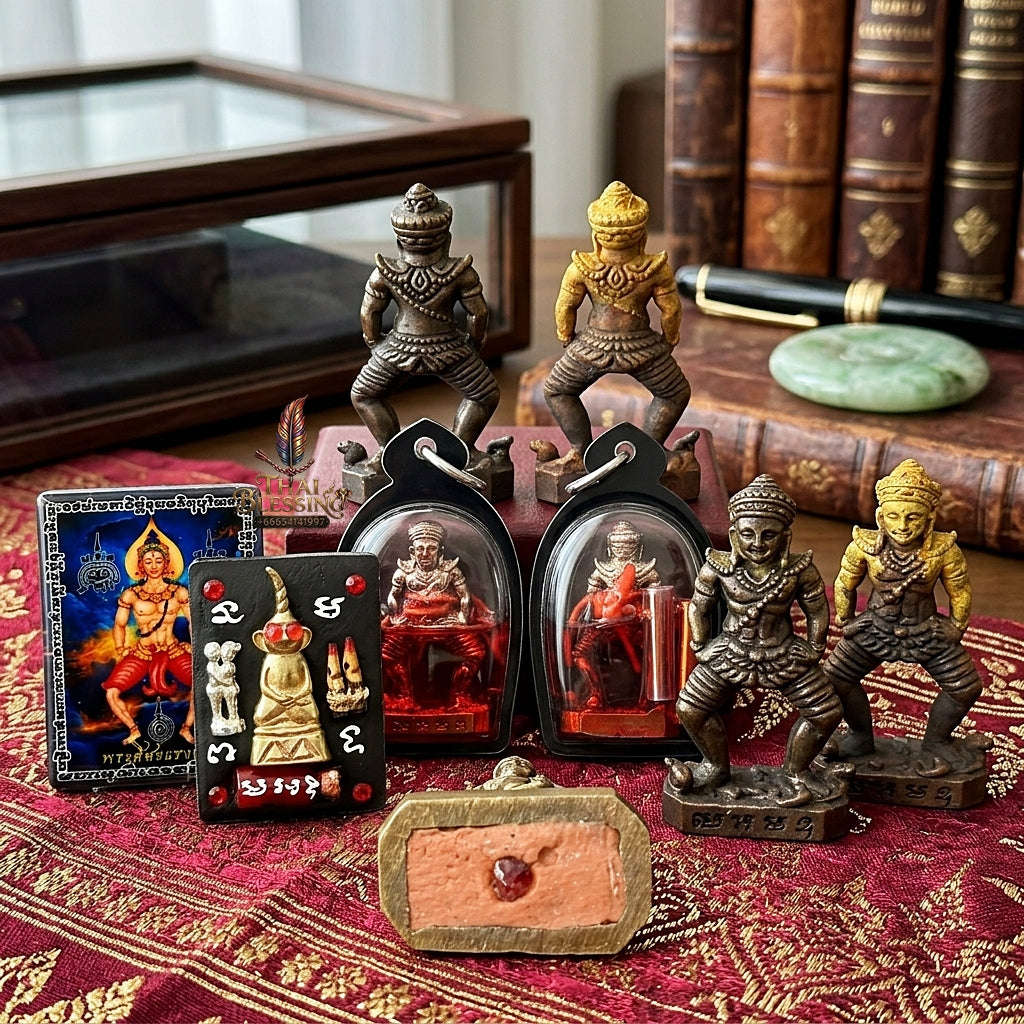 ✨ Phra Sila Laeng Aeng (Thong Chanuan Phiang Fai Edition, 2569 / 2026) - Luang Ta Ruam / Wat Khok Samran Thai Blessing Co By RURUECHA
