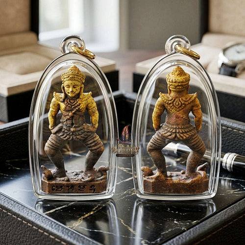 ✨ Phra Sila Laeng Aeng (Thong Chanuan Phiang Fai Edition, 2569 / 2026) - Luang Ta Ruam / Wat Khok Samran Thai Blessing Co By RURUECHA
