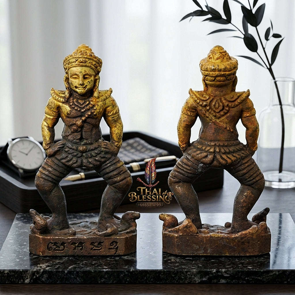 ✨ Phra Sila Laeng Aeng (Thong Chanuan Phiang Fai Edition, 2569 / 2026) - Luang Ta Ruam / Wat Khok Samran Thai Blessing Co By RURUECHA