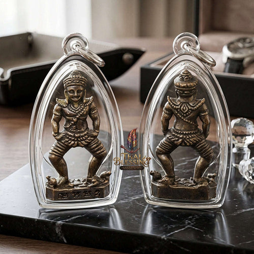 ✨ Phra Sila Laeng Aeng (Thong Chanuan Rom Dam Edition, 2569 / 2026) - Luang Ta Ruam / Wat Khok Samran Thai Blessing Co By RURUECHA
