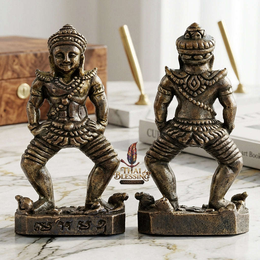 ✨ Phra Sila Laeng Aeng (Thong Chanuan Rom Dam Edition, 2569 / 2026) - Luang Ta Ruam / Wat Khok Samran Thai Blessing Co By RURUECHA