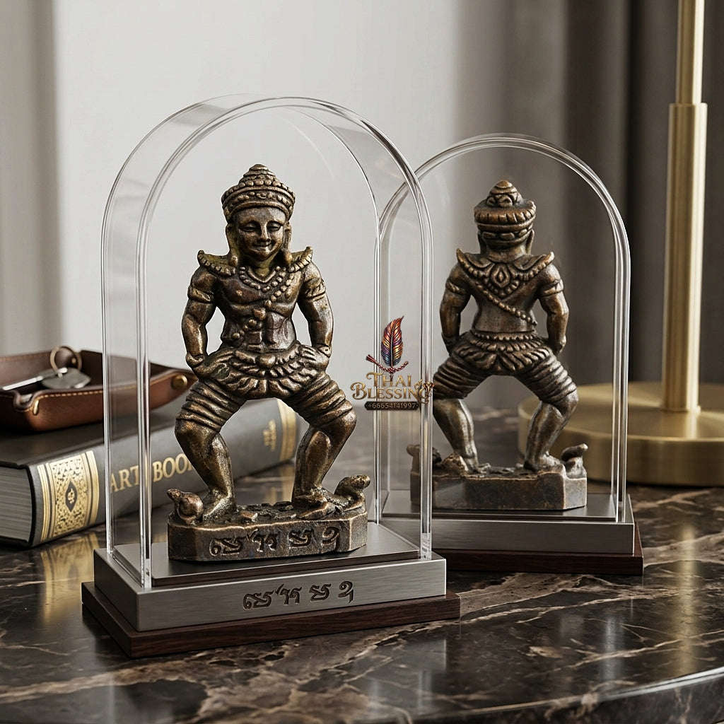 ✨ Phra Sila Laeng Aeng (Thong Chanuan Rom Dam Edition, 2569 / 2026) - Luang Ta Ruam / Wat Khok Samran Thai Blessing Co By RURUECHA