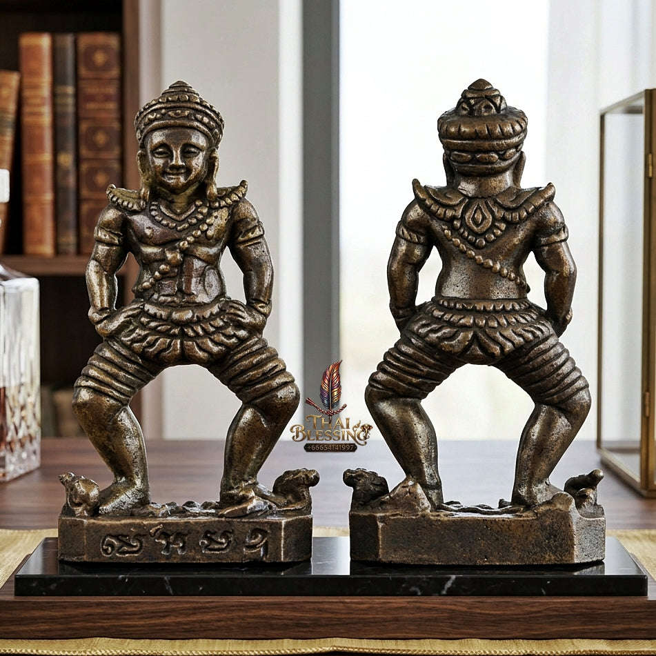✨ Phra Sila Laeng Aeng (Thong Chanuan Rom Dam Edition, 2569 / 2026) - Luang Ta Ruam / Wat Khok Samran Thai Blessing Co By RURUECHA