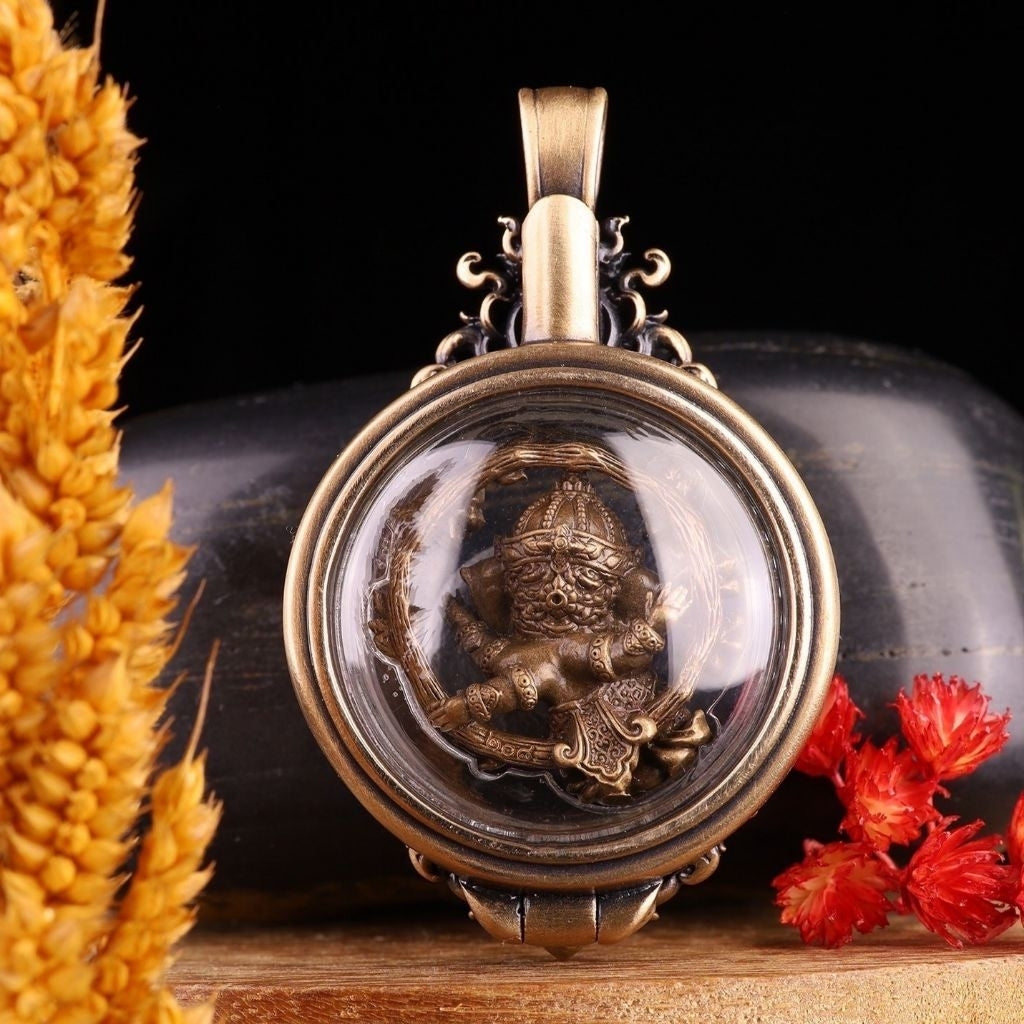 Phra Sri Bala Kanpati Ganesh Amulet for Success, Prosperity, Protection and Abundance