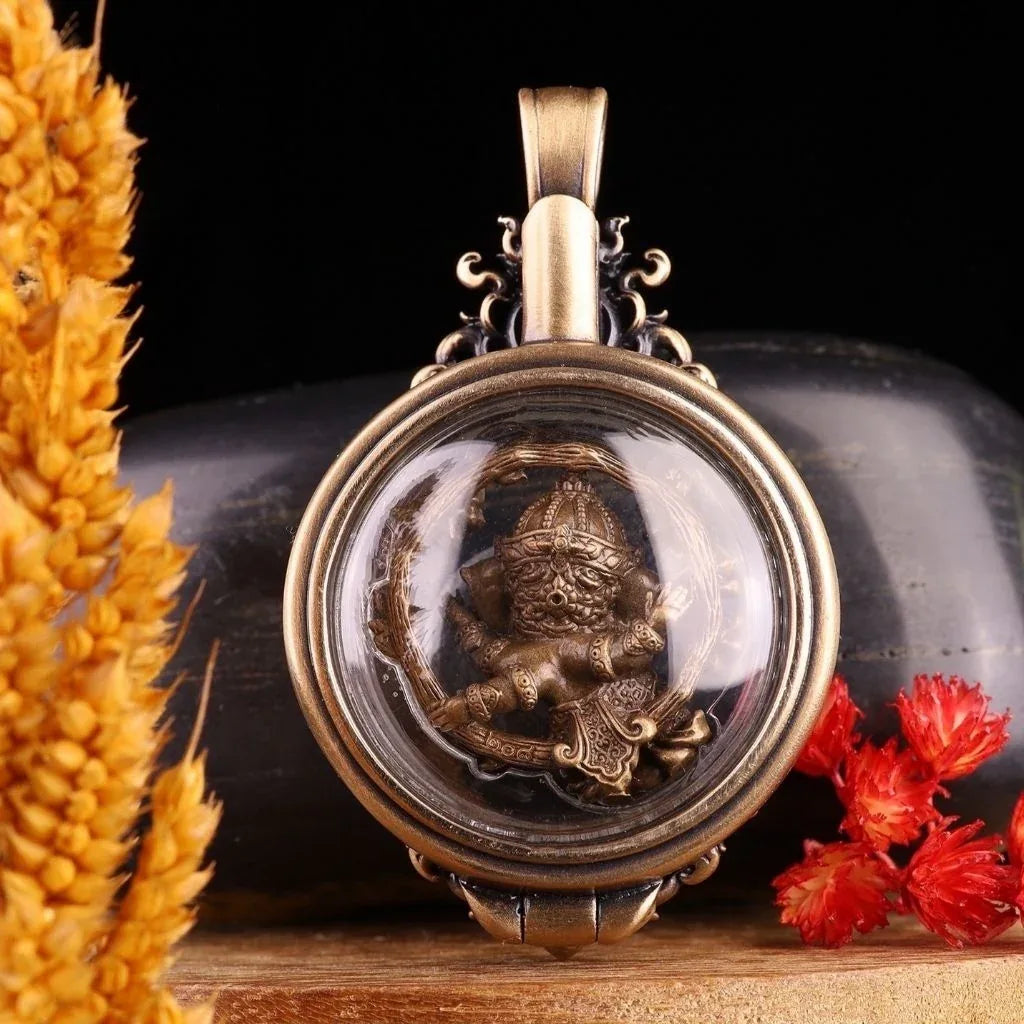Phra Sri Bala Kanpati Ganesh Amulet for Success, Prosperity, Protection and Abundance