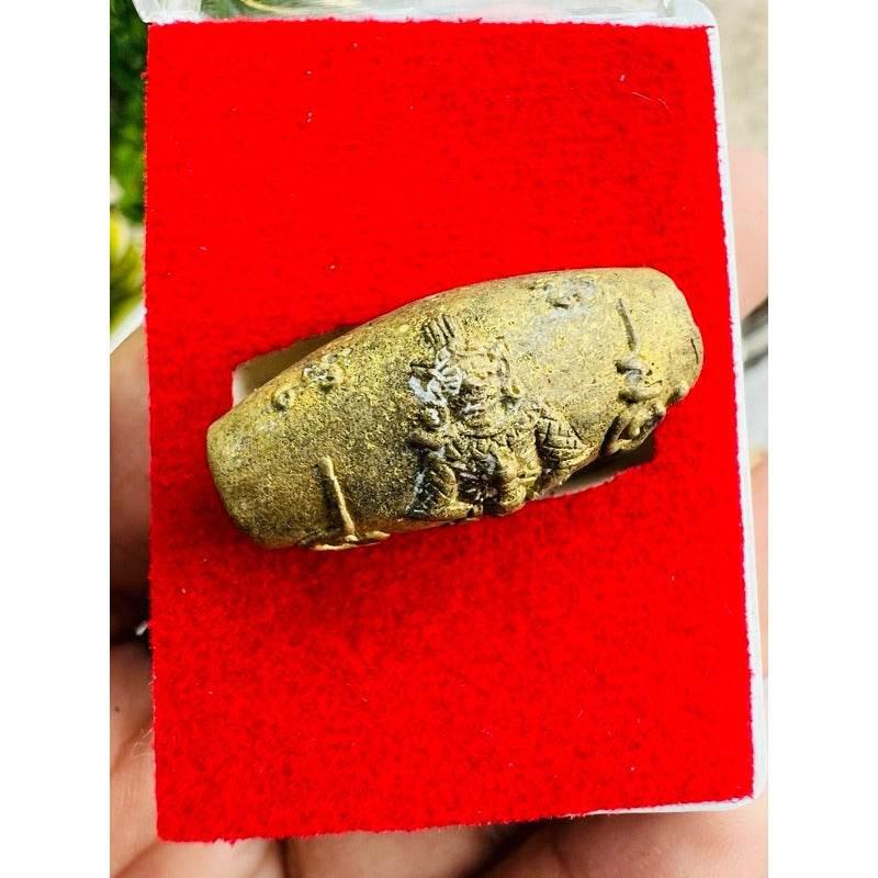 Phra Thao Wes Suwan Amulet First Edition - Rare Spiritual Charm for Protection and Success Copper (ชนวน)