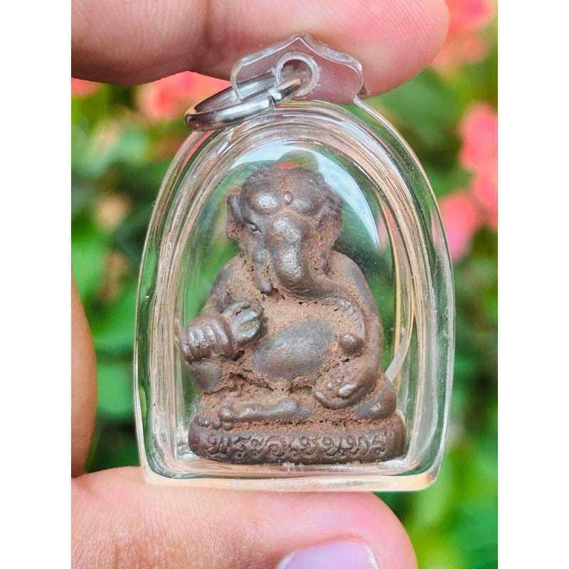 Phra Uchen Amulet of Pho Than Klai – Legendary Talisman for Divine Success, Prosperity, and Life Breakthroughs Waterproof Casing