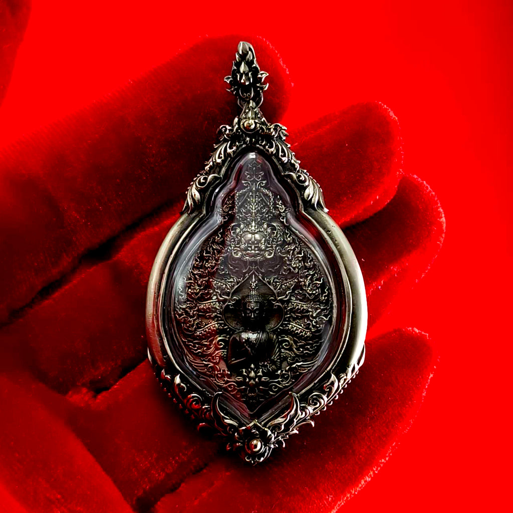 Phra Wimujalin Amulet for Divine Protection and Spiritual Majesty