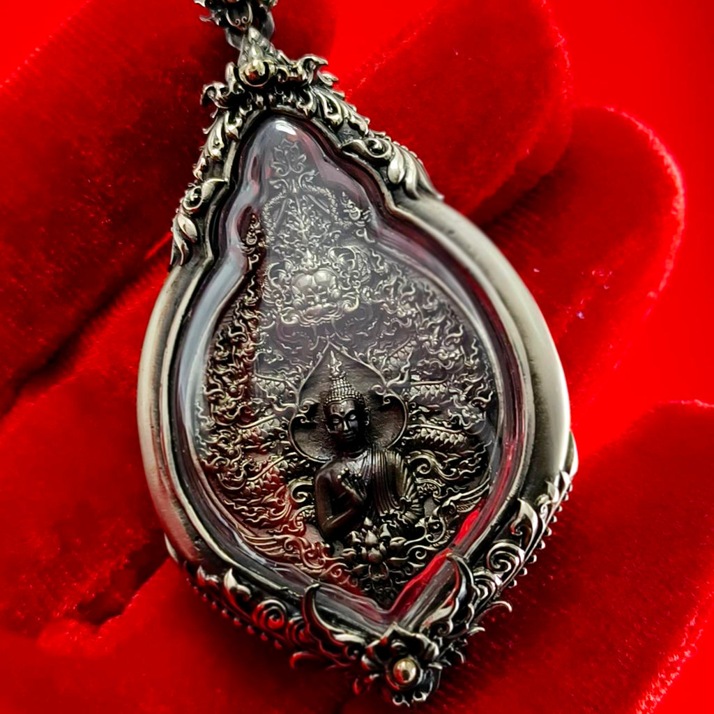 Phra Wimujalin Amulet for Divine Protection and Spiritual Majesty