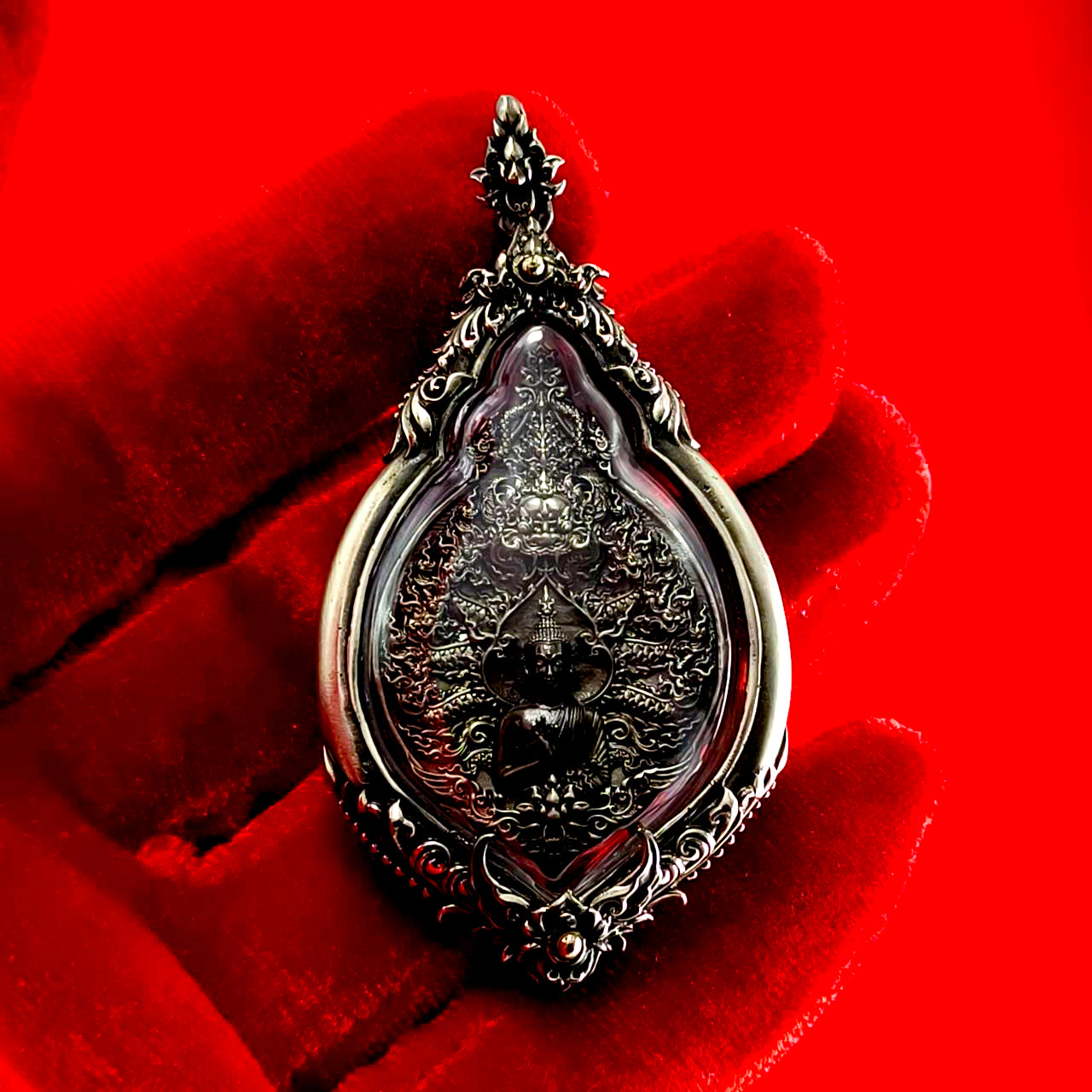 Phra Wimujalin Amulet for Divine Protection and Spiritual Majesty