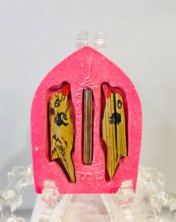 Phrai Ngern Lan Amulet for Wealth - Thai Religious Decor ร้านค้าของฉัน Pink Gold Pink-Gold-