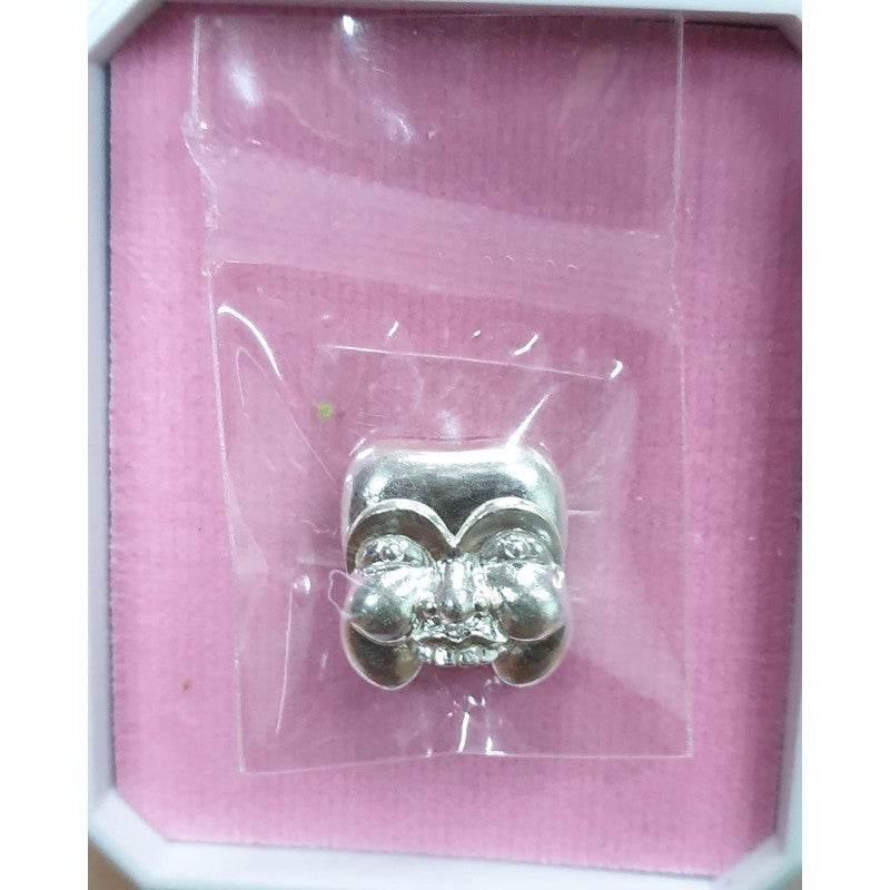 Phran Boon Silver Mask - Supreme Wealth and Business Charm from Wat Yang Yai