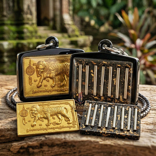 Phya Saming Nari Pendant Thai Amulet Protection talisman good luck charm spiritual jewelry Majestic Lanna Spellcraft & Enchantment Energy Phya Saming Nari Thai Blessing Co By RURUECHA