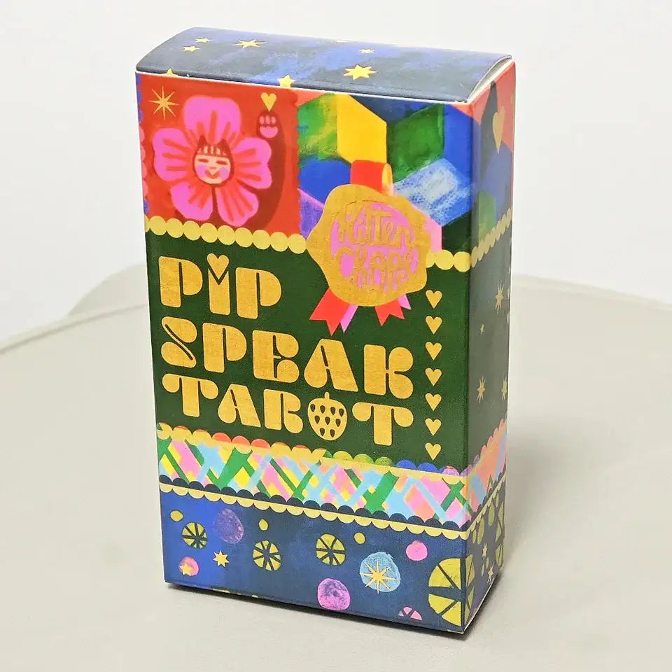 Pipspeak Tarot (French Edition) – 78 Marseille-Style Cards | Compact 10.3 x 6 cm | Whimsical Pip Reading Deck by Zaara KittenChops