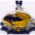 Authentic Pla Kad Sarapat Amulet - Powerful Pla Kad Sarapat Amulet by Luang Pho Mian Kallayano, Encased in Herbal Oil, 3.7x4.8 cm, Fully Consecrated 1