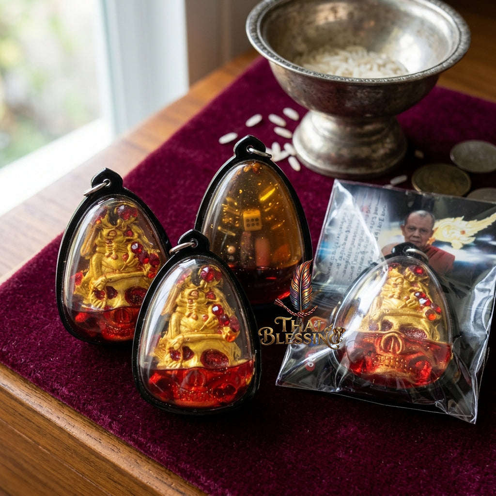 🌌 Prai Kao Koti: The Sovereign Legion of Nine Destinies – Phra Arjan Chalerm – Wat Huay Din Chi – The Ultimate Alchemical Engine for Absolute Wealth & Hypnotic Attraction!
