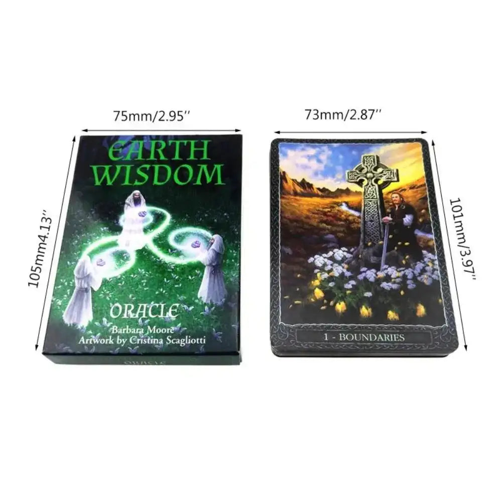 Premium 78-Card Tarot Deck with Durable Storage Box | Classic Rider Waite Style | Complete Divination Set