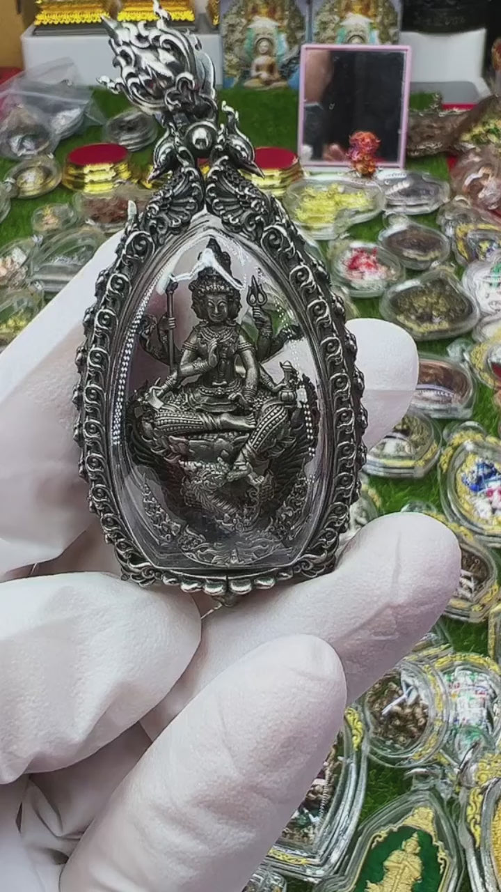🕉️ Thao Maha Phrom Thada (Great Brahma Creator) - Phutthasilp Edition Phra Ajarn Nikom, Wat Pa Traiphumsattatham – God of Destiny & Creation
