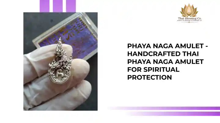 Phaya Naga Amulet - Handcrafted Thai Phaya Naga Amulet for Spiritual Protection by@Outfy