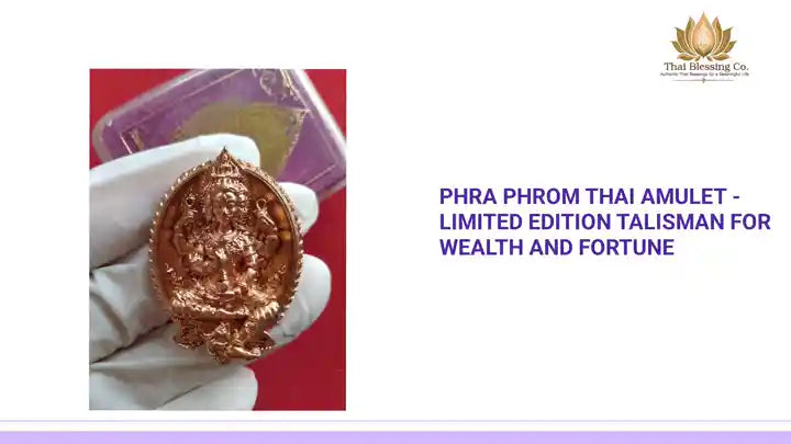 Phra Phrom Thai Amulet - Limited Edition Talisman for Wealth and Fortune by@Outfy