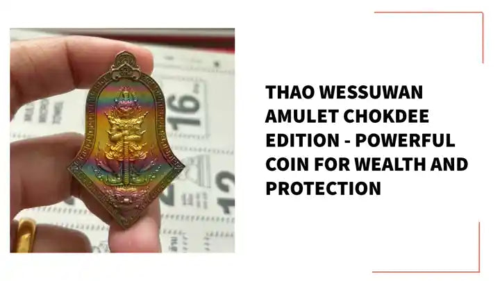 Thao Wessuwan Amulet Chokdee Edition - Powerful Coin for Wealth and Protection by@Outfy
