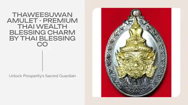 Thaweesuwan Amulet - Premium Thai Wealth Blessing Charm by Thai Blessing Co by@Outfy